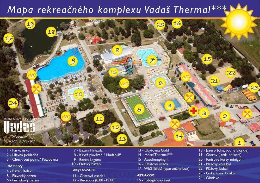 Wellness Hotel Thermal Štúrovo Exterior foto